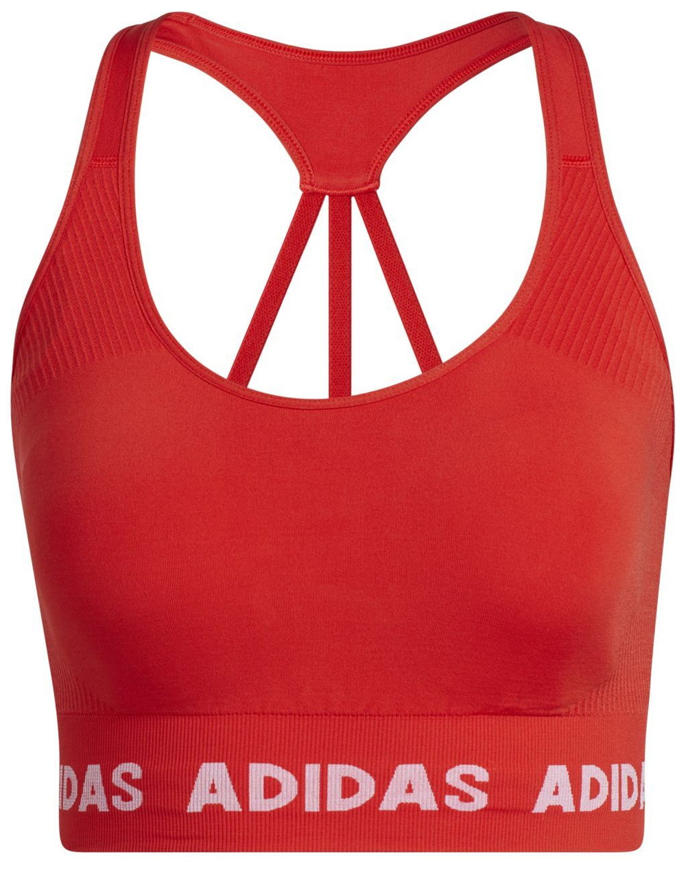 ТОП теннисный Adidas Training Aeroknit Bra - vivid red