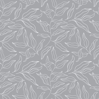 Белые ветки на сером (скандинавский стиль)