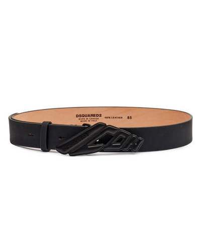 Кожаный ремень Dsquared2 - черный(BEM0609 30800001)