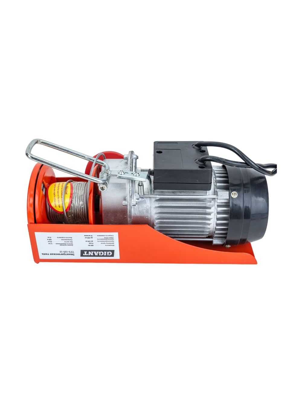 Электрическая таль 125/250кг 12м Gigant TFS-125-12