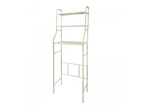 Стеллаж в ванную комнату узкий 48х26х156 см бежевый
