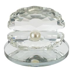 GAEM Фигурка декоративная "Жемчужина в раковине", L6 W6 H4,5 см