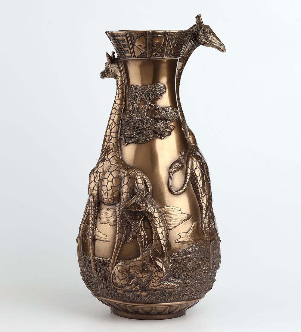 Veronese WS-1397 Ваза «Сафари - жирафы»