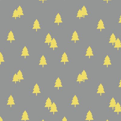 желтые елки на сером(тренд 2021)