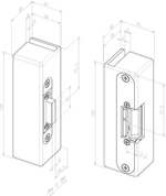 Электрозащелка effeff 9314VGL12