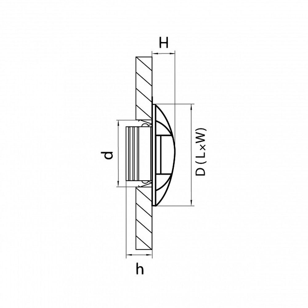 Встраиваемый светильник Lightstar Lumina 212263