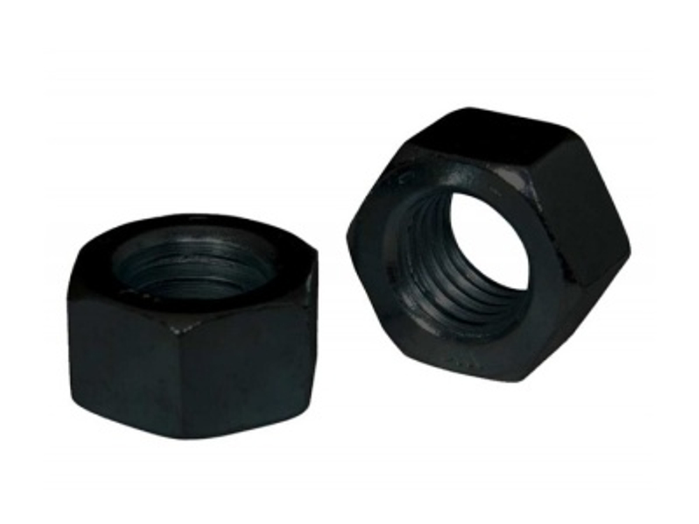 Гайка высокопрочная черная М8 к.п.10 (1000шт/уп)