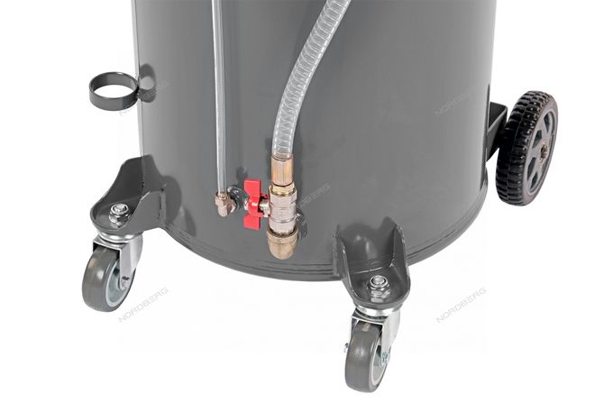 NORDBERG (2379-CVG) Установка для сбора масла пневматическая, 65 л, серая