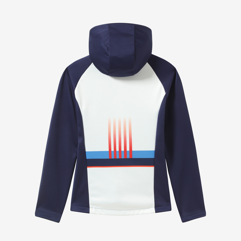 Женская Кофта теннисная Australian Jacket in Double with Printed - небесный