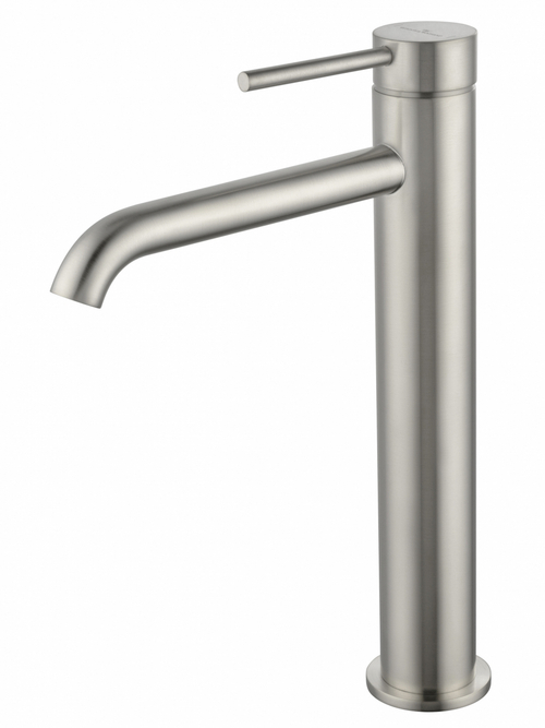 Смеситель для раковины высокий WONZON & WOGHAND STICK, Брашированный никель (WW-88239017-BN)