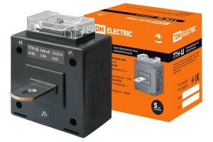 Трансформатор тока  ТТН-Ш  250/5А  5ВА  кл. 0.5S  TDM