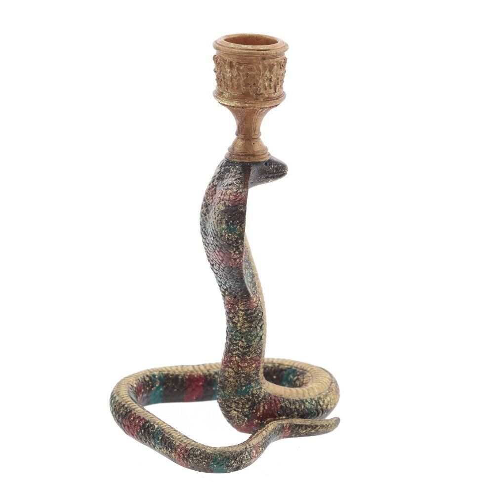 GAEM Подсвечник "Змея", L10 W10 H18 см, 2в.