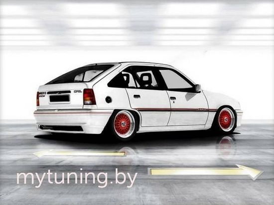 Накладка заднего бампера Opel Kadett