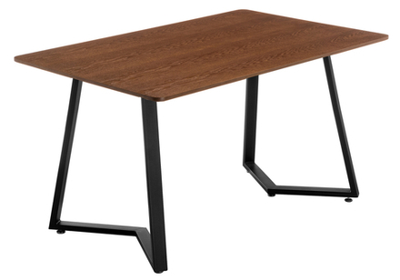 Стол Kont 120х80х75 dark walnut