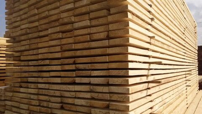 Доска обрезная 40х100х6000