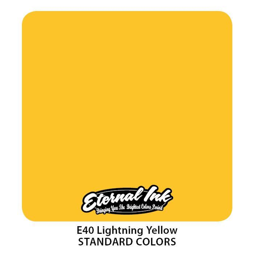 Lightning Yellow краска для тату Eternal Ink