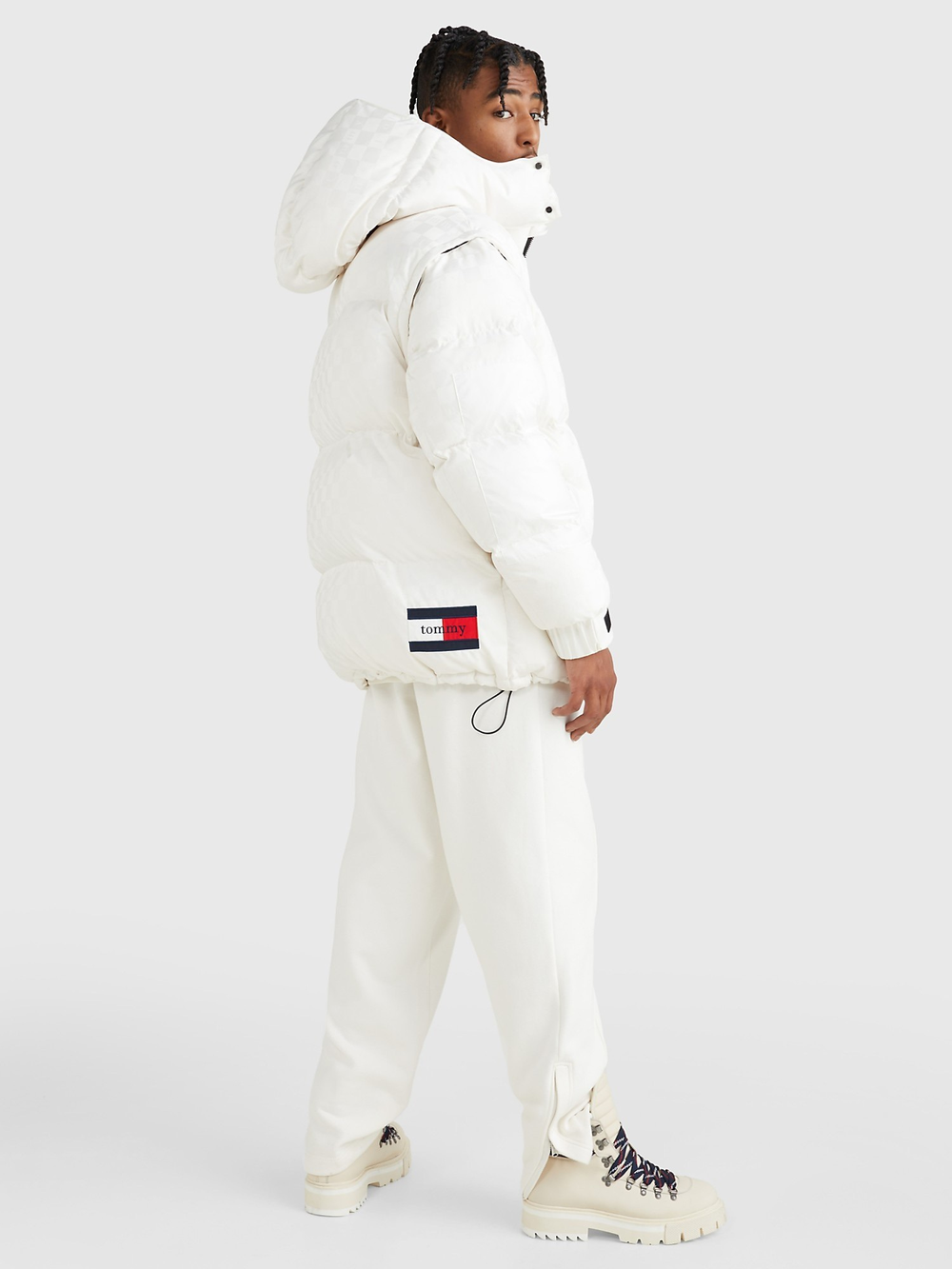 Пуховик Tommy Jeans Tommy Collection Alaska Puffer Ancient White