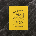 Мишка Тедди №19 с сердцами