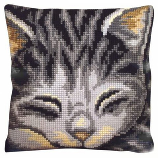 "Спящий кот"-5082  подушка