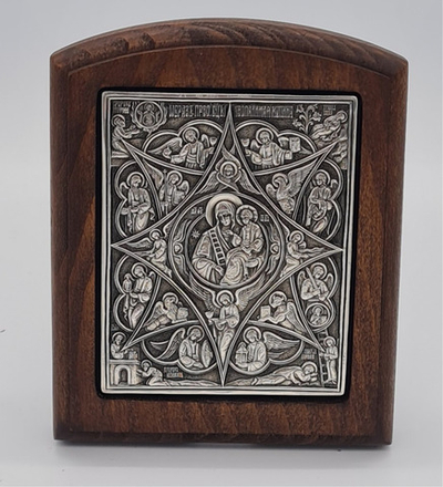 Икона д/р 8*10 сер. БМ Неопалимая Купина (Ков) 10695994