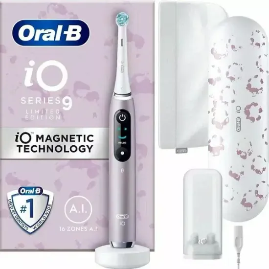 Электрическая зубная щетка Oral-B iO 9 розовый