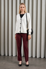 1850 Кардиган женский (молочный)