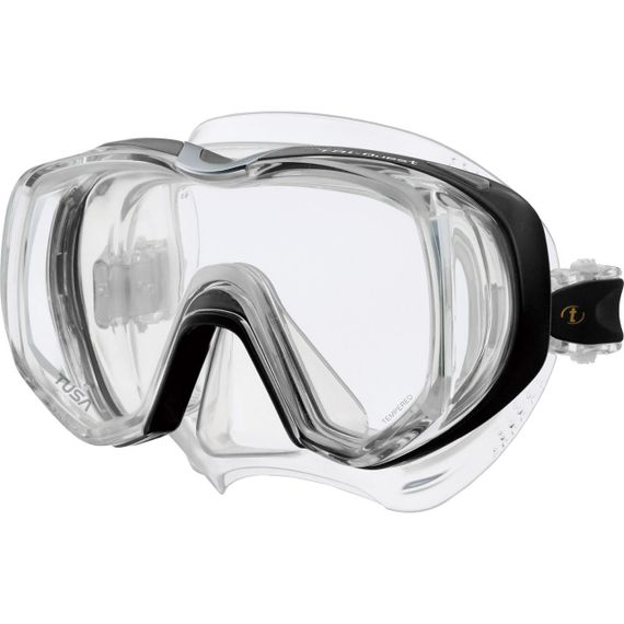 Маска TUSA M-3001 Tri-Quest прозрачный/черный