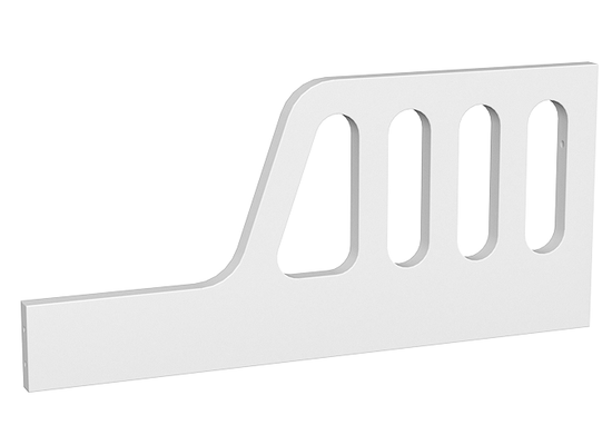 Ограничитель для кроватки Classic (белый)