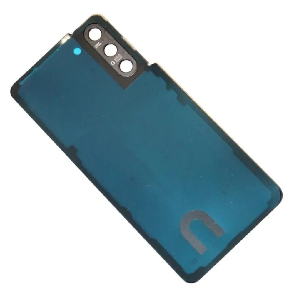 Задняя крышка для Samsung Galaxy S21 (G991B) Серый - Премиум