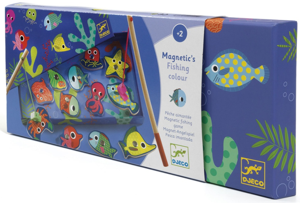 Детская настольная магнитная игра "Рыбалка"серии MAGNETICS FISHING GAMES от Djeco