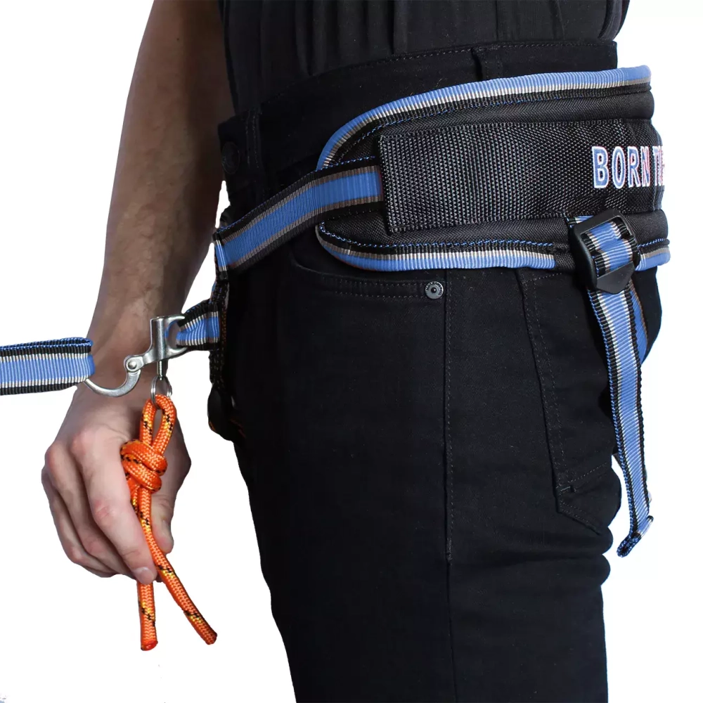 Пояс для каникросса в комплекте с потягом White Wolf серия Спорт