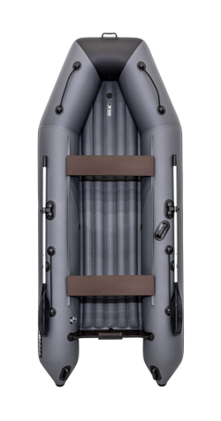 Лодка ПВХ Аква 3600 НДНД графит/черный