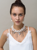 Серьги "White Berry" Silver