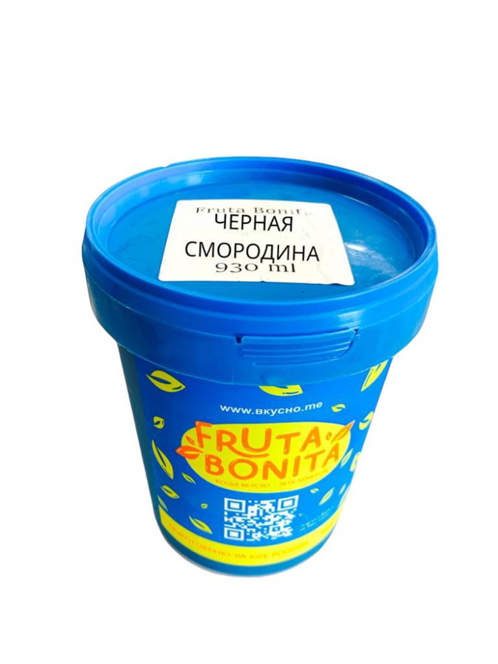 ПЮРЕ FRUTA BONITA из черной смородины 9% сахара (pH 1,20 2,15) Россия, 930мл