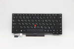 Клавиатура для Ноутбука Lenovo LenovoThinkPad L13 Yoga Gen 2 / L13 / X13 раскладка - русская, черная (5N20V43164)