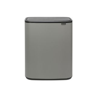 Мусорный бак Touch Bin Bo (2 х 30 л), Минерально-серый