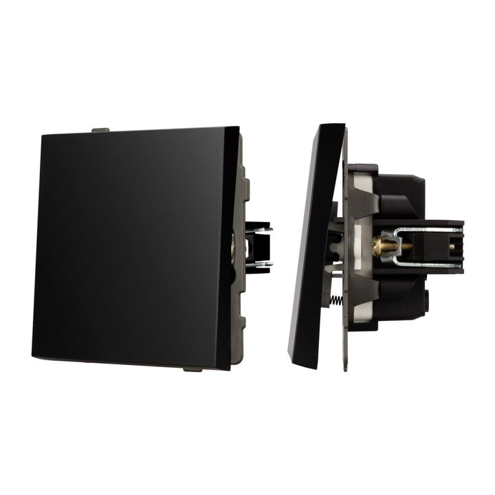 Механизм звонкового выключателя SWT-TENDO-MKR1-PL-BK (230V, 10A) Arlight 054143