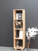 Модульный стеллаж Эдгар из массива дуба