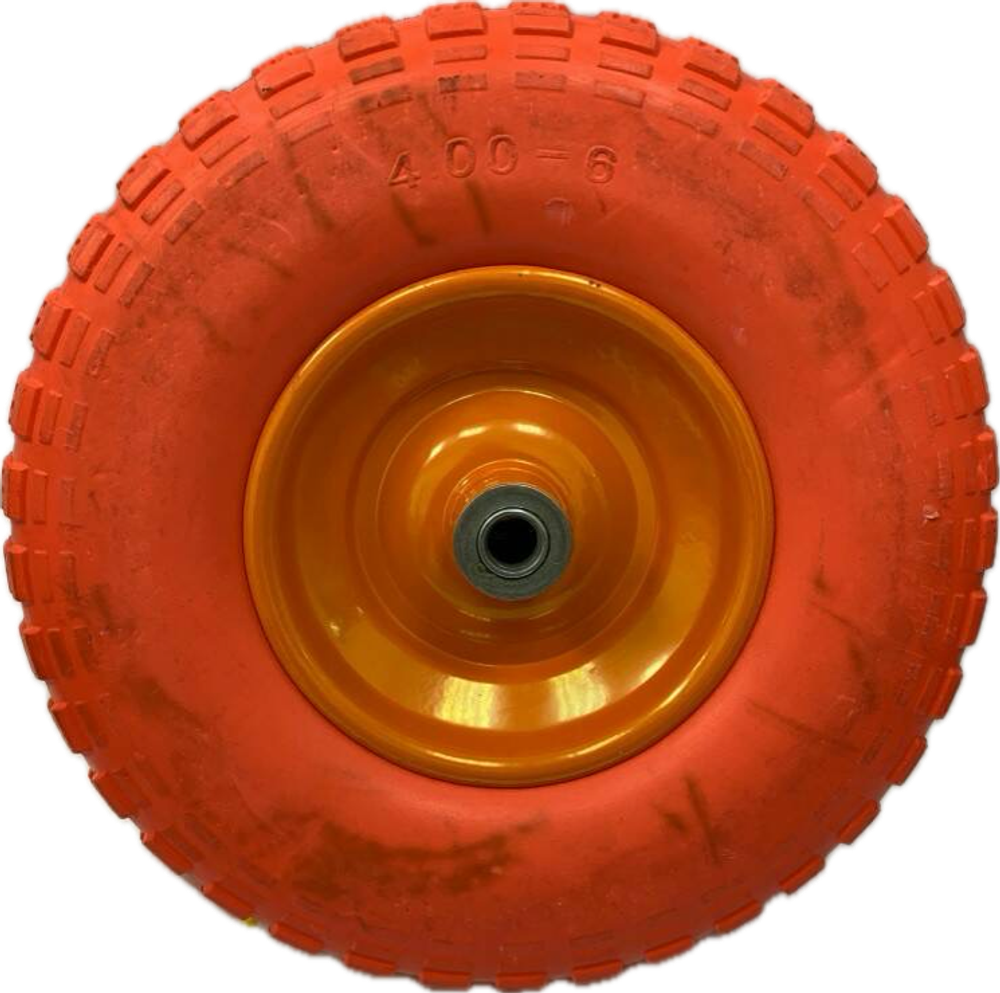 Колесо для садовой тачки литое 4.00-6