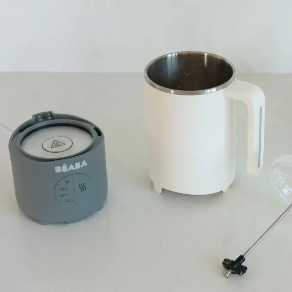 Подогреватель воды и смесей Beaba Milk Prep White-grey