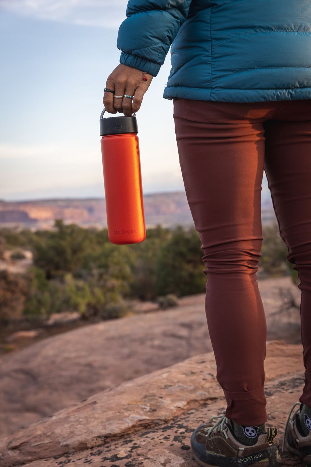 Бутылка Klean Kanteen Wide 27oz (800 мл) Brushed Stainless