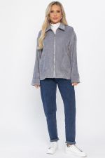 Жакет вельветовый Реджина (серый) Б14564-9М LT Collection