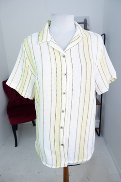 Блузка Zara летняя, маркировка L, визуально на 48 размер