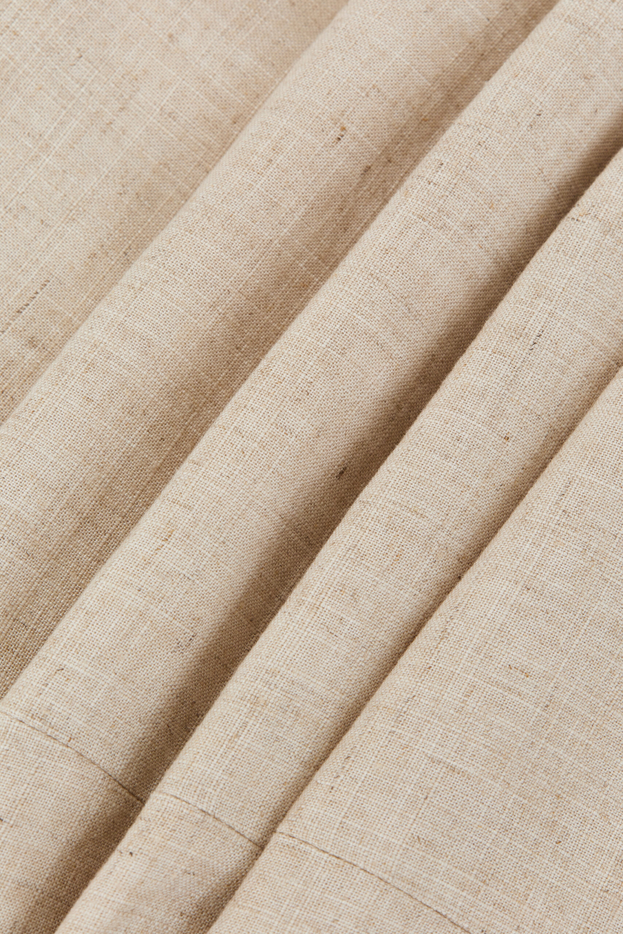 Брюки широкие изо льна