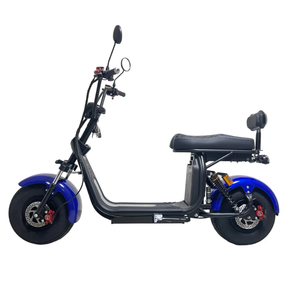 Электроскутер Citycoco GT X7 PRO Синий (2000W)