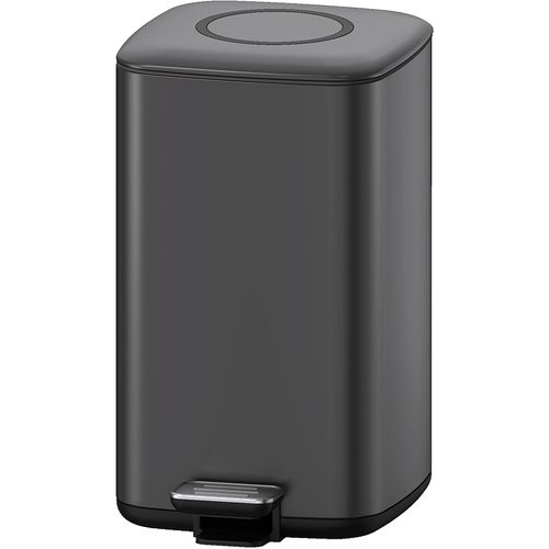 Ведро для мусора WeltWasser WW ME Wally TG 9L 10000006134 Серое матовое