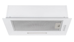 Вытяжка кухонная MACBI S-BOX-60A1 (WHITE) белый, D120мм. 850 м3/ч, полновстраиваемая, мотор 70Ватт, металл 60см, кнопочное управл.