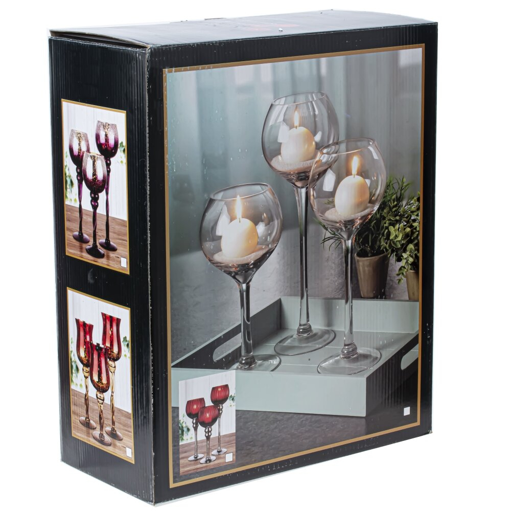 Набор из 3-х подсвечников