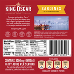 King Oscar, Wild Caught, Сардины в дижонской горчице, 3,75 унции (106 г)