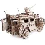 Бронеавтомобиль ЛИГЕР от Lemmo - Деревянный конструктор, 3D пазл, сборная модель